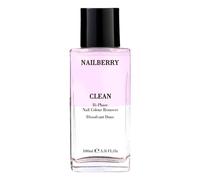 NAILBERRY Clean Bi-Phase Nail Colour Remover solvente per unghie effetto rassodante 100 ml