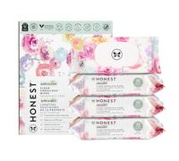 Clean Conscious Wipes | 100% Plant-Based, 99% Water, Baby Wipes | Hypoallergenic, Dermatologist Tested | Rose Blossom, 288 Count