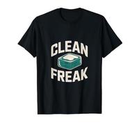 Clean Freak - Macchina per Sapone Maglietta con Stampa Grafica Economica