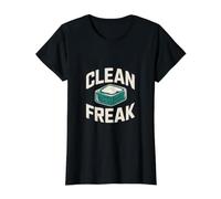 Clean Freak - Macchina per Sapone Maglietta con Stampa Grafica Economica