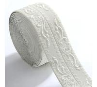 Clean Line - Nastro decorativo per pareti e mobili, con anima in PVC e supporto stabile per posizionamento ripetuto (5 metri bianco)