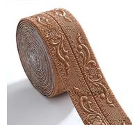 Clean Line - Nastro decorativo per pareti e mobili, con anima in PVC e supporto stabile per posizionamento ripetuto (5 metri, colore bronzo)