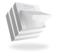 Clean Skin Club Clean Towels XL, Asciugamano viso approvato da dermatologo biobased USDA 100% USDA, asciugamano viso monouso clinicamente testato, salviettine per il viso, salviette asciutte