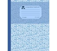 Clean stylish lined composition notebook, minimals black and white journal for work and professionals