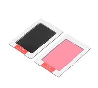 Clean Touch Ink Pad, Safe Memories Baby Inkless Footprint Set Set completo per la casa per neonati (Nero e rosa)