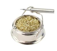 Cleaner Ball, Solder Tip Tinner and Cleaner, Soldering Tip Cleaning Ball, Stainless Electric Solder Iron Tip Cleaner for Good Thermal Conductivity, Soldering Iron Cleaner Ball,