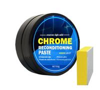 Cleaner cromatico per auto - rimozione della ruggine, restauratore di cromo polacco metallico | Soluzione di lucidatura per la finitura lucida per tutti gli scopi per tubi di scarico, rivestimento del