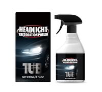 Cleaner dei Fari, con Azione di Rimozione dei, 237 Ml, Kit di Restauro del Faro, Detergente per Fari 'Auto, Protezione di Lunga Durata, per SUV, Camion, Auto, Moto, Furgone, Berlina