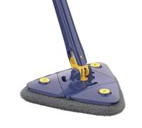 Cleaner di da Parete - Pulizia MOP | Manipolazione Lunga Triangle Wall Laving 360 Gradi Strumenti di Pulizia Estensibili Rotabili per la Finestra dello Specchio Angolo PIS