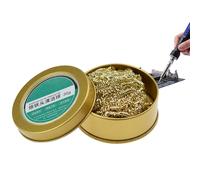 Cleaner di ferro per saldatura - spazzola a in metallo, aggiornamento della punta portatile | Bulbo di pulizia a prova di temperatura, kit di stop di saldatura professionale, eliminatore rapid