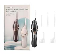 Cleaner Orecchio - Rimozione Per L'Orecchio A Basso Rumore | Rimozione Di Alleanza Elettrica USB | Pulizia Orecchie Set Cucchiaio Luminoso | Light Up Ear Pick | Strumento Di Pulizia