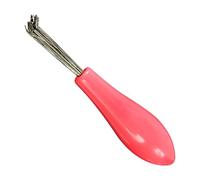 Cleaner per la spazzola per capelli - Castore di pettine, mini pulitore a pennello da 9 cm - strumento compatibile con filo con una maniglia comoda per pulizia completa, compatta e portatile, ideale p
