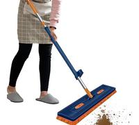 Cleaner per pavimenti - Mop rotante a 360 gradi con manico lungo, strumento di ronzatura lavabile riutilizzabile | APPARTAMENTO Hotel Dorm , cucina per bagno in legno in legno Garage per garag