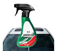 Cleaner per pellicola ad olio - Remover di pellicola di olio in vetro parabrezza, per finestre per veicoli da 225 ml, ripristina la chiarezza, rimuove gli escrementi di vernice per polvere, appli