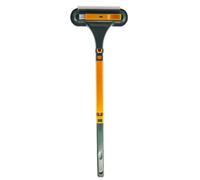 Cleaner Per Schermo In Mesh - Pennello Per La Pulizia Dello Schermo Della Finestra Da 63 Cm Con Raschietto A Doppia Faccia | Strumento Per Lo Schermo Della Finestra In Flanella | Uso A Secco Bagnato |
