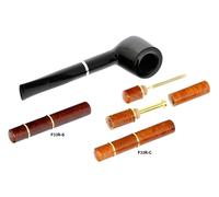 CLEANER PIPE CURAPIPE PIGINO E CHIODO CURA PIPA IN RADICA 2 COLORI LUBINSKI F33R