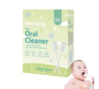 Cleaner - Safe Gauze Tongue Cleaning Toothbrush For Babies | Gentle Infant Mouth Wipes For Travel, Home, And Outdoor Use | Daily Baby Hygiene And Breath Freshening