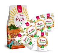 CleanFoods 5 caloria Konjac tagliatelle pacchetto di prova con tutte le varianti di pasta konjac | Variare all'infinito | 2x noodles, 2x spaghetti, 2x riso, 1x lasagne, 1x fettuccine I vegano