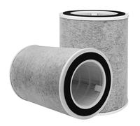 Cleangela Confezione da 2 filtri di ricambio HEPA True HP200 compatibile con purificatore d'aria Shark HP201 HP202 MAX, confronta con # HE2FKBASMB e HE2FKBAS