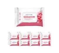 Cleanic Intimate Carta Umida Usa e Getta - (16x40 Pezzi) Carta Umida - Combina carta e salvietta umida, rinfresca zona intima, estratto di mirtillo rosso e prebiotico - 640 Pezzi