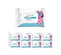 Cleanic Junior - Carta Igienica Monouso per Bambini - Combinazione di Carta Igienica e Salvietta Umida - Profumo di Gomma da Masticare - Aloe Vera - Pantenolo - 16x40 piezas