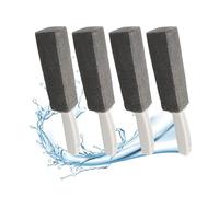 Cleaning Block,4 pezzi Pietra Pulizia WC,Pietra Pomice per WC,Pietra Pomice con Manico,Pietra Pomice Spazzole per Pulizia,Adatto a bagni, Cucine e Toilette