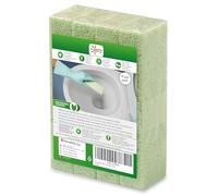 Cleaning Block WC 10008Ei - Confezione da 4 stick per rimuovere macchie di calcare, incrostazioni e altra sporcizia incrostata su water, lavandini, vasche da bagno e altre superfici del bagno