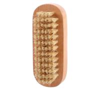 Cleaning Brush For Nails - 2-Sided Wooden Nail Scrubber (9.8x3.5x4cm) | Boar Bristle Fingernail Cleaning Brussh, Reusable Manicure Grooming Tool, Hand And Nails Care Brush, Durable Cleaniing Brushes