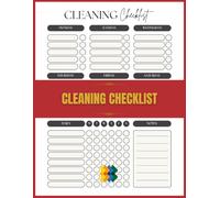Cleaning checklist: Track, Clean, Repeat: A Planner for Organized and Peaceful Homes