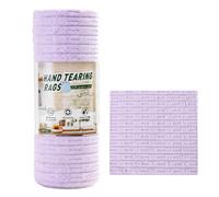 Cleaning Cloth Roll - Absorbent Reusable Rag | Kitchen Wipe Sheets | Kitchen Wipe Towels - Thick Chenille Sheets | Tear Away Cleaning Rag | Grease Dust Removal | Glass Mirror Car Bathroom