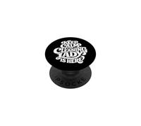 Cleaning Lady is Here - Funny Housekeeping PopSockets PopGrip Adesivo
