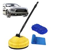 Cleaning Machine, Long Handle Cleaner, Labor-Saving Attachments, Interchangeable Towels, Ergonomic Design, Ideal for Outdoor Sidewalks, Decks, Patios