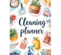 CLEANING PLANNER: House Cleaning Organizer, Household Chores with Check Lists , weekly and monthly task schedule