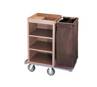 Cleaning Trolley with Wheels for Housekeeping and Maintenance Organization