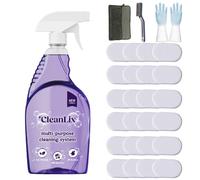 Cleanlix Cleaning Spray, Cleanlix Cleaner For Instant Stain Removal, All-Purpose Spray Cleaner With Cleaning Tablets, Cleanlix The All-In-One Solution For Every Stain (1 Bottle,Flowers*24)