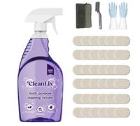 Cleanlix Cleaning Spray, Cleanlix Cleaner For Instant Stain Removal, All-Purpose Spray Cleaner With Cleaning Tablets, Cleanlix The All-In-One Solution For Every Stain (1 Bottle,Lemon*36)