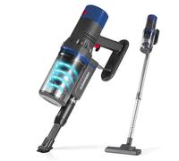 CLEANmaxx Aspirapolvere a batteria senza fili, senza sacchetto, maneggevole, flessibile e potente, aspirapolvere a mano con potenza di aspirazione 12000 Pa e contenitore per polvere da 0,8 l, durata