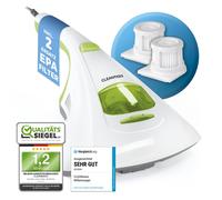 CLEANmaxx Aspirapolvere Mite UV-C Luce Filtro HEPA Aspirapolvere Senza Sacco [EEK: no]