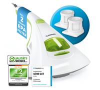 CLEANmaxx Aspirapolvere Mite Uv-C Luce Filtro Hepa Materassi senza Sacchetto [EEK: None]