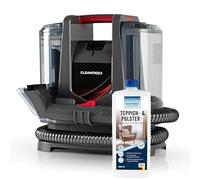 CLEANmaxx Detergente per tappeti e tappezzeria Compact Plus | Aspirapolvere con detergente EASYmaxx per tappeti | aspirapolvere bagnato e detergente per aspirapolvere, adatto per divano, auto, tappeti