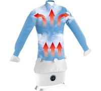 CLEANmaxx Ferro da stiro automatico con funzione vapore | Innovativo macchina da stiro per camicie e camicette | Più delicato dell'asciugatrice e del ferro da stiro, 2 programmi, display touch