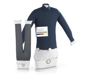 CLEANmaxx Ferro da stiro automatico per camicie PRO con attacco per pantaloni | Sostituisce ferro da stiro, vaporizzatore | Per camicie, camicette e pantaloni | Innovativo ed efficiente