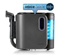 CLEANmaxx Pulitore A Vapore Per Tessuti E Tappeti Aspiratore 2 Serbatoi D'Acqua