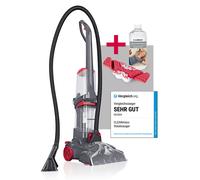 CLEANmaxx Detergente per tappeti AquaStream Plus | 3 in 1: lavare, pulire, aspirare | Aspirapolvere bagnato con spazzole vibranti e spazzole laterali | Aspirapolvere con ugello per imbottitura