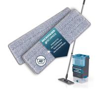 CLEANmaxx Set di 2 panni di ricambio per mocio Comfort Mop DuoTank