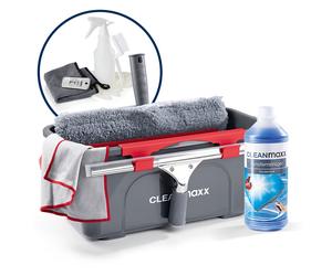 CLEANmaxx Set Pulitore Finestre Professionale, 13 Pezzi - Finestre Pulite sen...