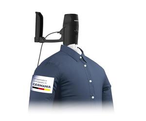 CLEANmaxx Stiratura automatica delle camicie PRO | Sostituisce il ferro da stiro, l'asse da stiro e la vaporiera | Dispositivo di stiratura per camicie, camicette e T-shirt | Innovativo ed efficiente