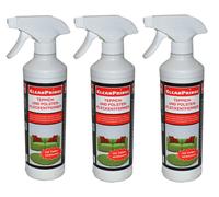 Cleanprince 3 x 500 ml = 1,5 L Detergente per Tappeti e Sedute