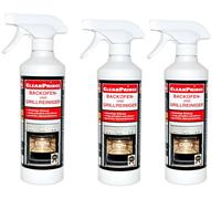 Cleanprince Pulitore Forno E Grill 3 x 500 ml Detergente Liquido