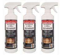 Cleanprince Pulitore Per Forno E Griglia Gas 3 x 500ml Liquido